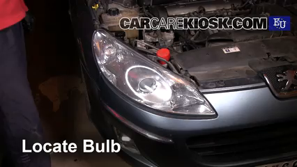 2005 Peugeot 407 SW 2.0L 4 Cyl. Luces Luz de estacionamiento (reemplazar foco)